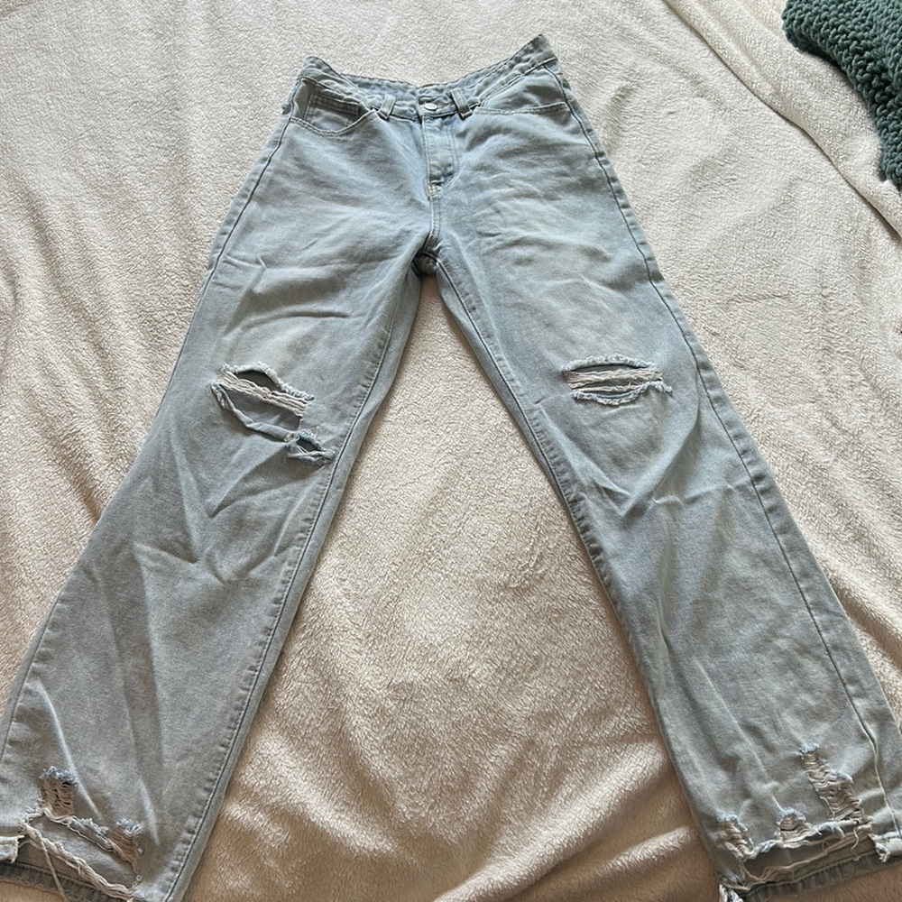 Distressed Jeans